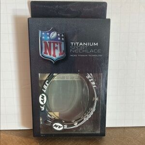 NFL Titanium Sport Necklace - Jets